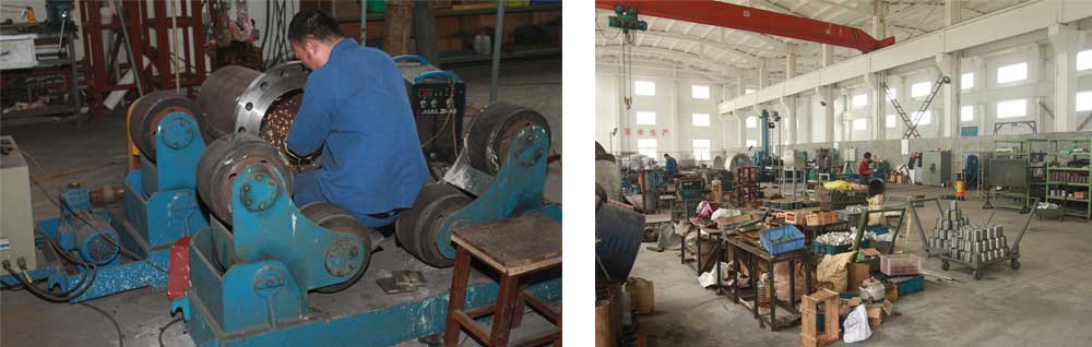管道過(guò)濾器車(chē)間展示